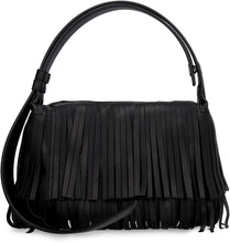 Load image into Gallery viewer, Mini Puffin fringed vegan leather bag
