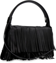 Load image into Gallery viewer, Mini Puffin fringed vegan leather bag
