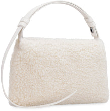 Load image into Gallery viewer, Mini Puffer faux shearling bag
