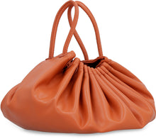 Load image into Gallery viewer, Scrunch faux leather bucket bag
