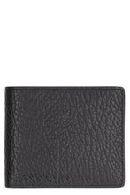 Load image into Gallery viewer, Leather flap-over wallet
