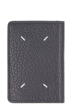 Load image into Gallery viewer, Pebbled calfskin card holder
