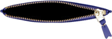 Load image into Gallery viewer, Logo detail flat leather pouch
