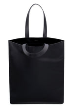 Load image into Gallery viewer, Leather flat tote
