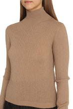 Load image into Gallery viewer, Sax Wool blend turtleneck sweater
