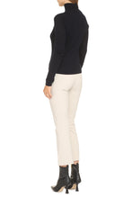 Load image into Gallery viewer, Sax Ribbed turtleneck sweater
