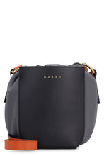 Load image into Gallery viewer, Gusset leather bucket bag
