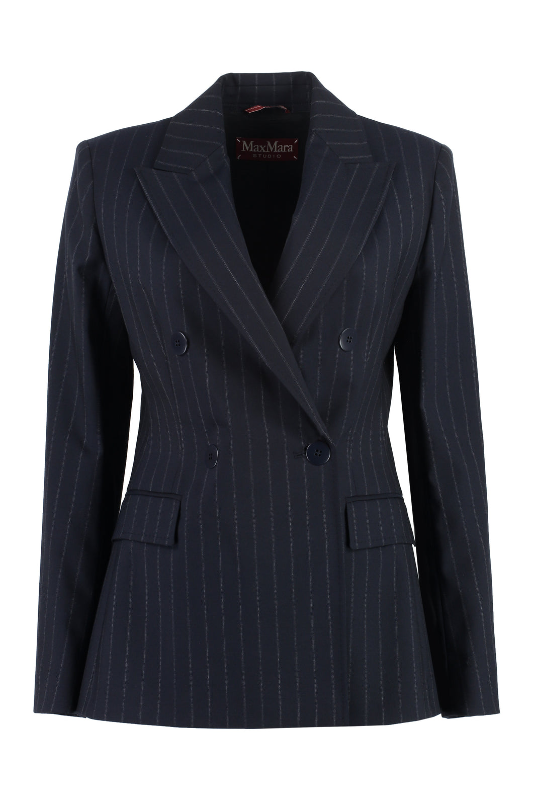Sella wool pinstripe blazer