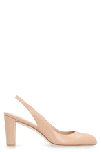 Load image into Gallery viewer, Vida 75 Leather slingback pumps
