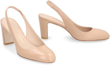 Load image into Gallery viewer, Vida 75 Leather slingback pumps
