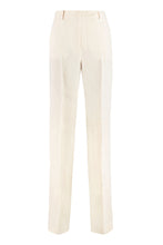Load image into Gallery viewer, Linen wide leg trousers
