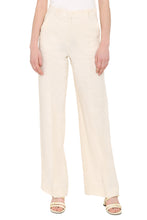 Load image into Gallery viewer, Linen wide leg trousers
