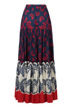 Load image into Gallery viewer, Big printed cotton skirt
