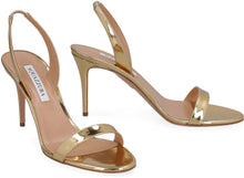 Load image into Gallery viewer, Metallic leather sandals
