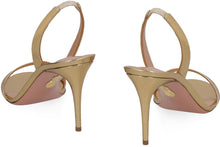 Load image into Gallery viewer, Metallic leather sandals

