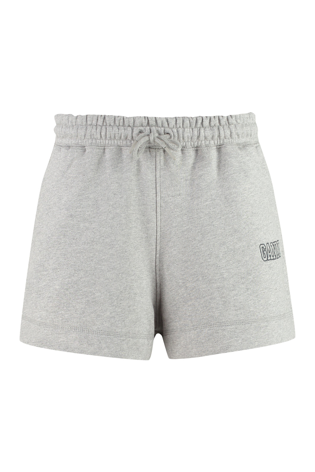 Logo print track shorts