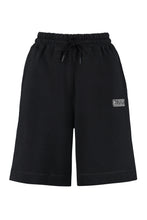 Load image into Gallery viewer, Logo embroidery cotton sweatshorts
