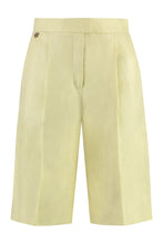 Load image into Gallery viewer, Linen bermuda-shorts
