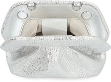 Load image into Gallery viewer, Tia Crumpled Laminated clutch
