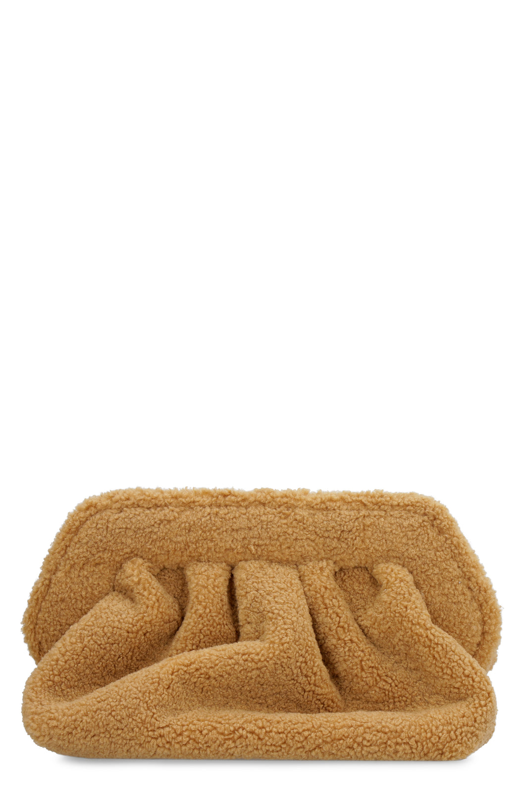 Bios faux sheep fur clutch