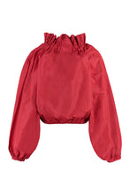 Load image into Gallery viewer, Ruffled cotton blouse
