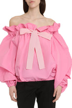 Load image into Gallery viewer, Puffed sleeves blouse
