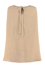 Load image into Gallery viewer, Sleeveless linen top
