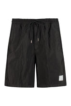 Load image into Gallery viewer, Collins logo print track shorts
