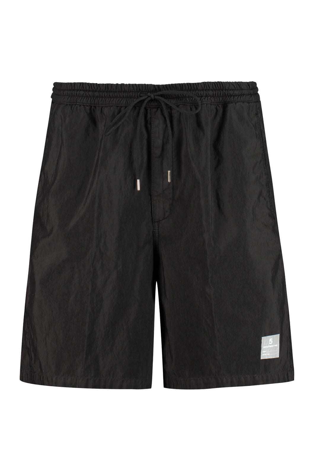 Collins logo print track shorts