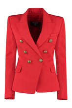 Load image into Gallery viewer, Double-breasted wool blazer
