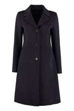 Load image into Gallery viewer, Uggioso single-breasted wool coat

