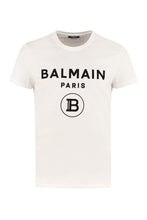 Load image into Gallery viewer, Cotton crew-neck T-shirt
