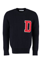 Load image into Gallery viewer, Crew-neck wool sweater
