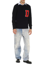Load image into Gallery viewer, Crew-neck wool sweater
