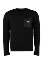 Load image into Gallery viewer, Crew-neck wool sweater
