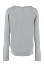 Load image into Gallery viewer, Cashmere V-neck sweater
