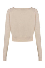 Load image into Gallery viewer, Wool and cashmere cardigan

