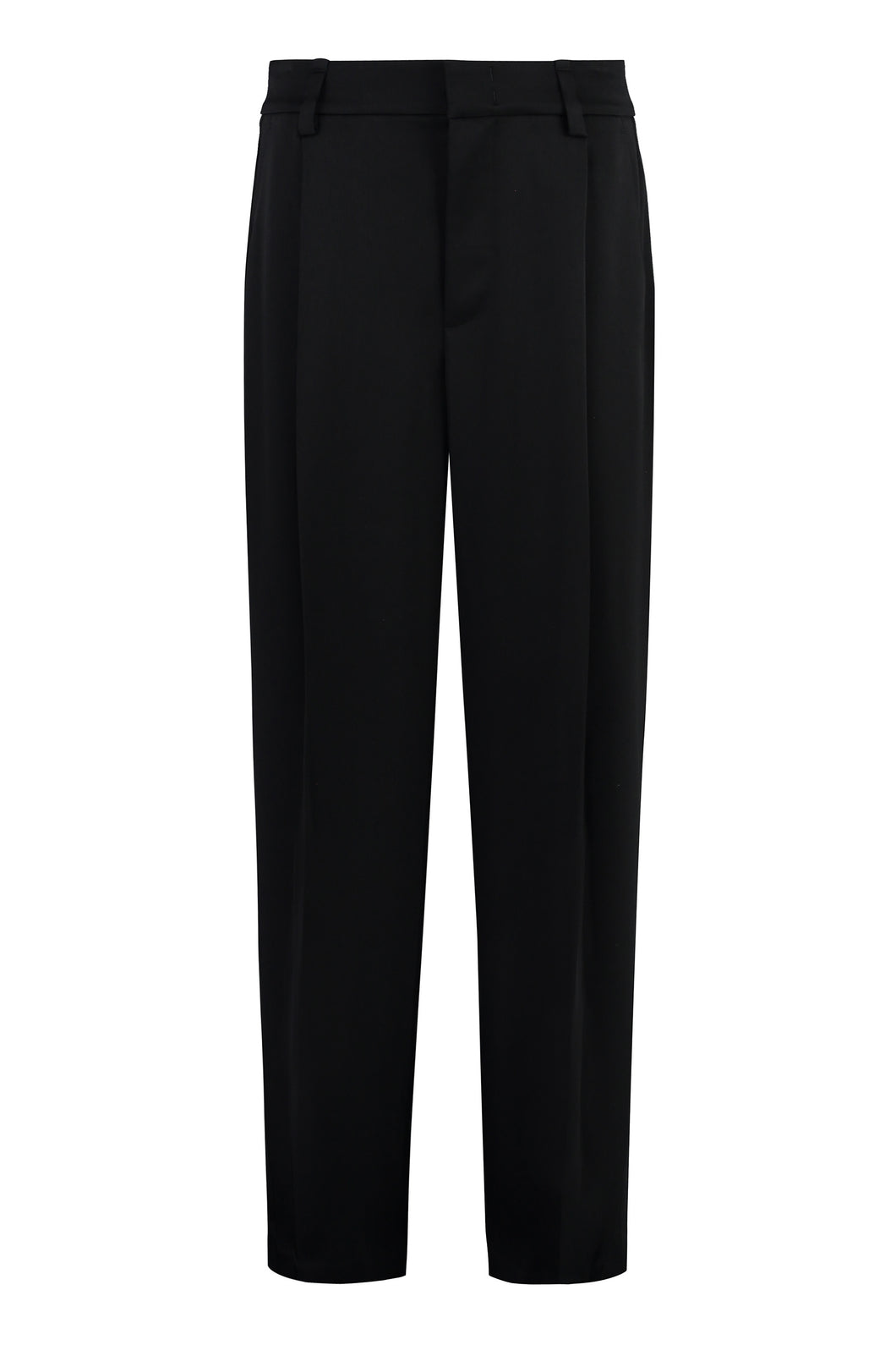 Satin trousers