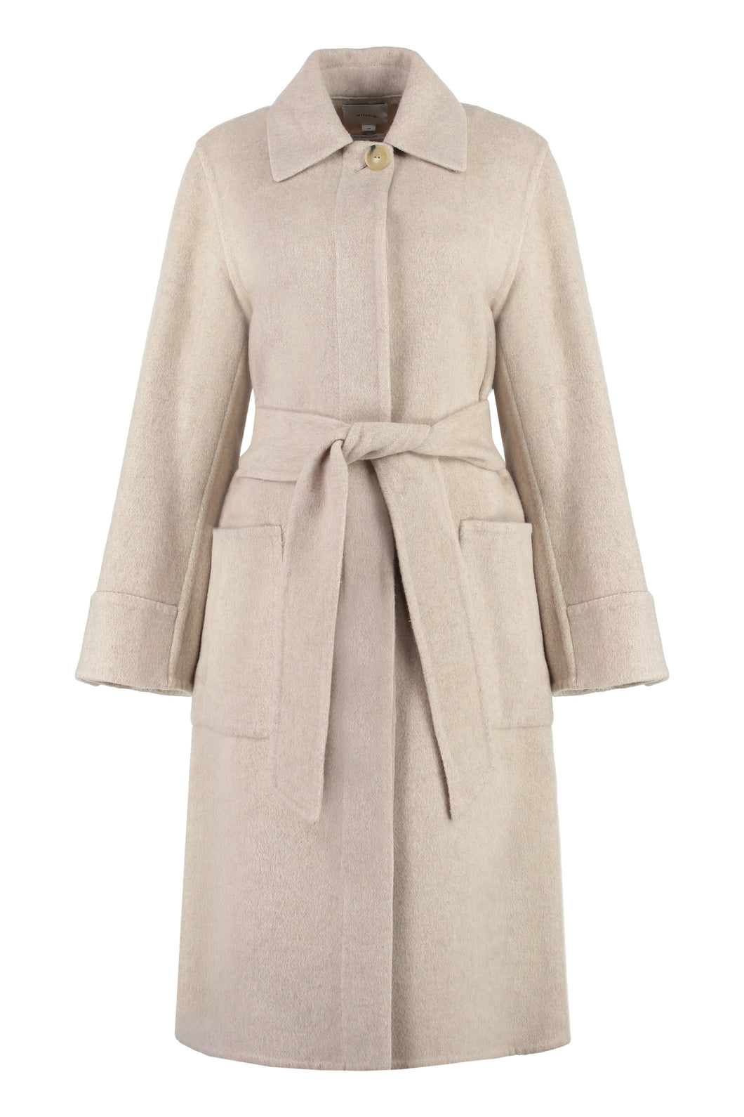 Wool blend coat