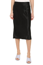 Load image into Gallery viewer, Satin midi skirt
