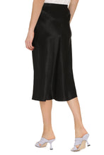 Load image into Gallery viewer, Satin midi skirt
