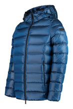 Load image into Gallery viewer, Hooded techno fabric down jacket
