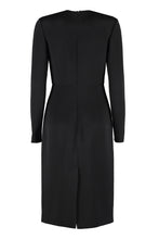Load image into Gallery viewer, Embellished crêpe dress
