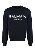 Load image into Gallery viewer, Crew-neck wool sweater
