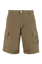 Load image into Gallery viewer, Cotton cargo bermuda shorts
