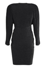Load image into Gallery viewer, Draped lurex jersey dress
