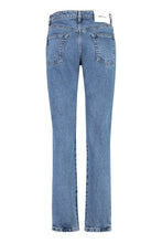 Load image into Gallery viewer, 5-pocket straight-leg jeans
