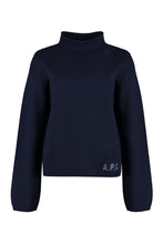 Load image into Gallery viewer, Virgin wool turtleneck sweater
