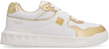 Load image into Gallery viewer, Valentino Garavani - ONE STUD leather low-top sneakers
