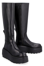 Load image into Gallery viewer, Valentino Garavani - Uniqueform leather knee-boots
